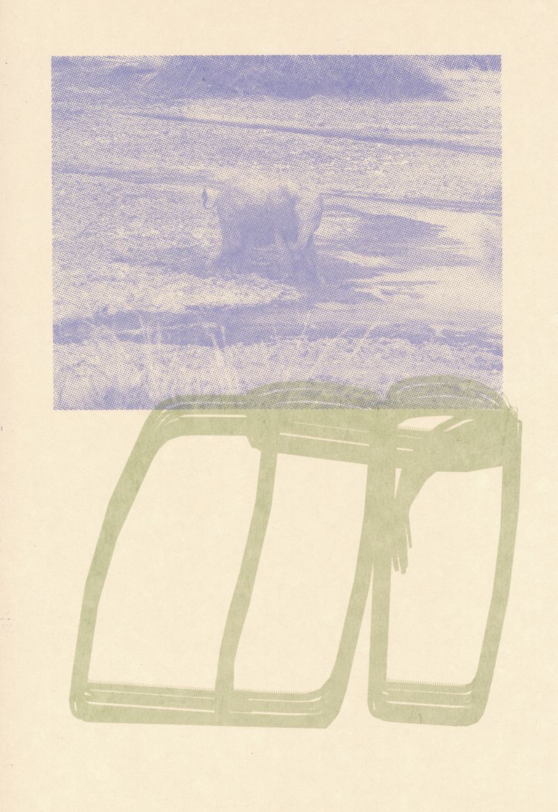 © Deanna Pizzitelli - Elephant, I, 2024, Screenprint from Medium Format Negative © Deanna Pizzitelli / Courtesy of Stephen Bulger Gallery