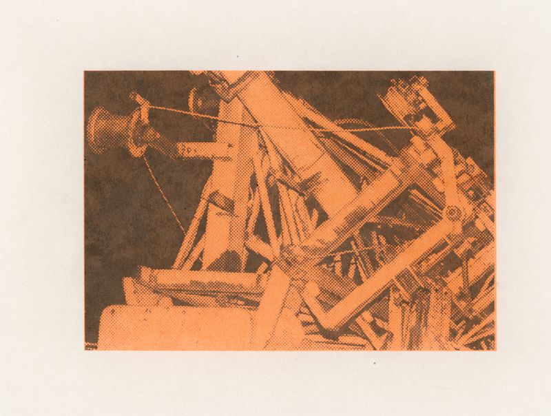 © Deanna Pizzitelli - Iceland, I, Screenprint from 35 mm negative film, 2025 © Deanna Pizzitelli — courtesy of Stephen Bulger Gallery