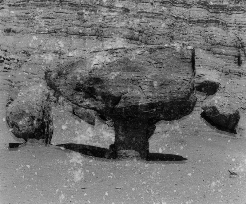 © Deanna Pizzitelli - Rock Formations, VI, 2014, Toned Silver Gelatin Print