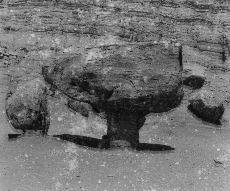 © Deanna Pizzitelli - Rock Formations, VI, 2014, Toned Silver Gelatin Print