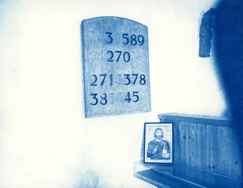 © Deanna Pizzitelli - Faroe Islands, I, 2018, Cyanotype © Deanna Pizzitelli / Courtesy of Stephen Bulger Gallery