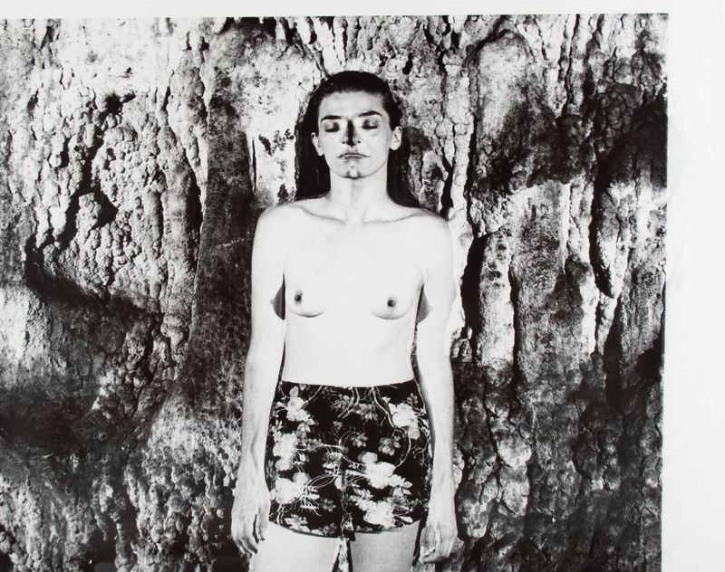 © Deanna Pizzitelli - Self-Portrait, Cave, I, 2017, Toned Silver Gelatin Print © Deanna Pizzitelli / Courtesy of Stephen Bulger Gallery