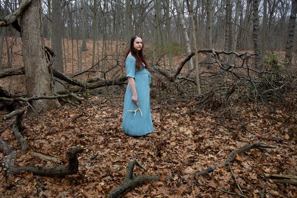 © Jennifer  Loeber - Rayna, Witch, during the Spring Equinox, Forest Park, Queens, NY (2022)