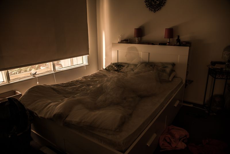 © Annette Ruzicka - Waking up alone has been something I have been forced to get used to. I feel like a ghost in my own home sometimes.