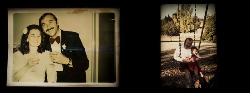 © Annette Ruzicka - My mum and dad’s wedding day and the only photo I own of my father and I (archive photos).