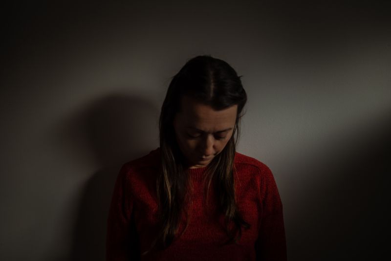 © Annette Ruzicka - Self-portrait and reflection. Realising a fear of loss.