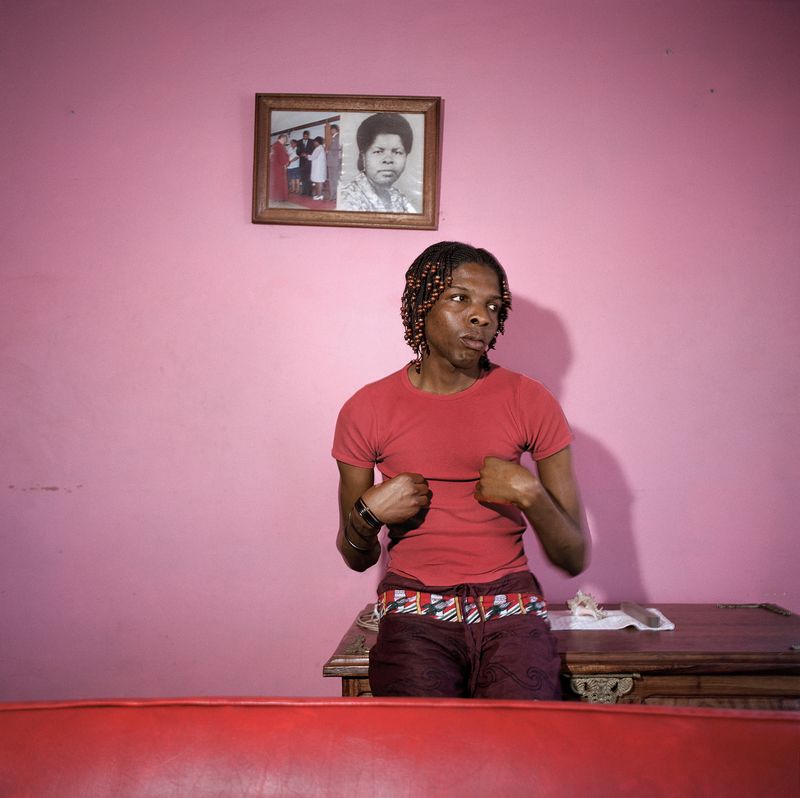 © Ditte Haarløv Johnsen - Spiwa at the Parents House. 2000