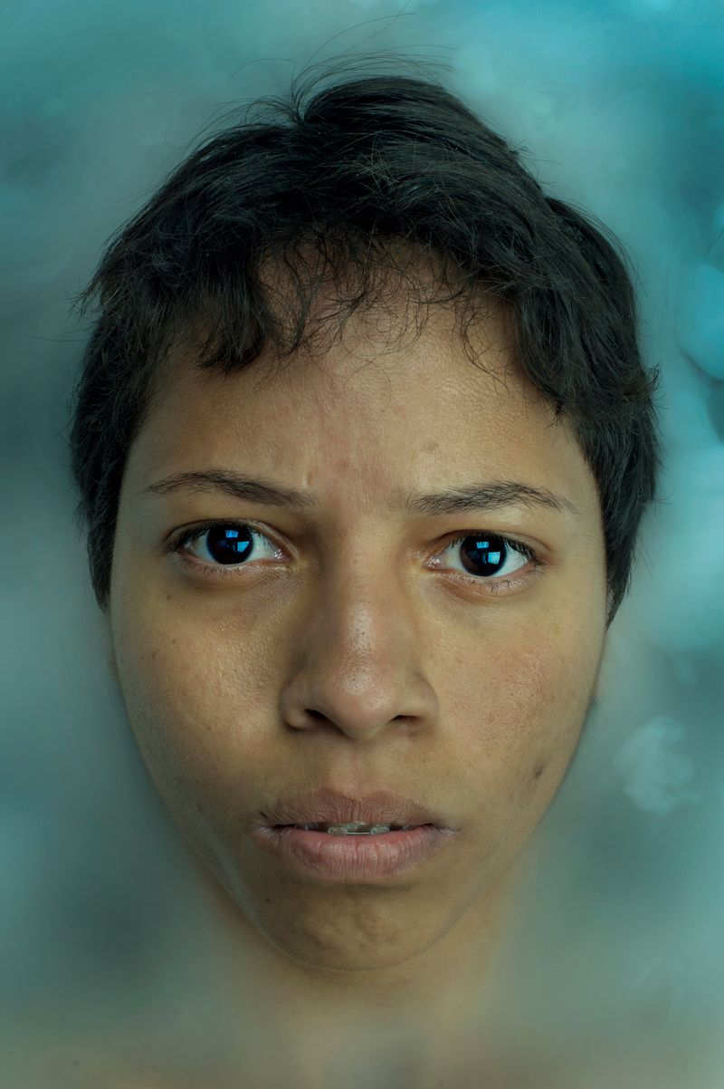 © Celante - Image from the Women in colors - (IMPERMANENT MASKS) photography project