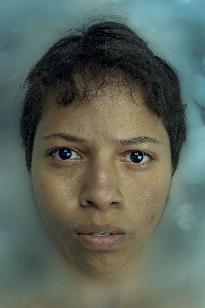 © Celante - Image from the Women in colors - (IMPERMANENT MASKS) photography project
