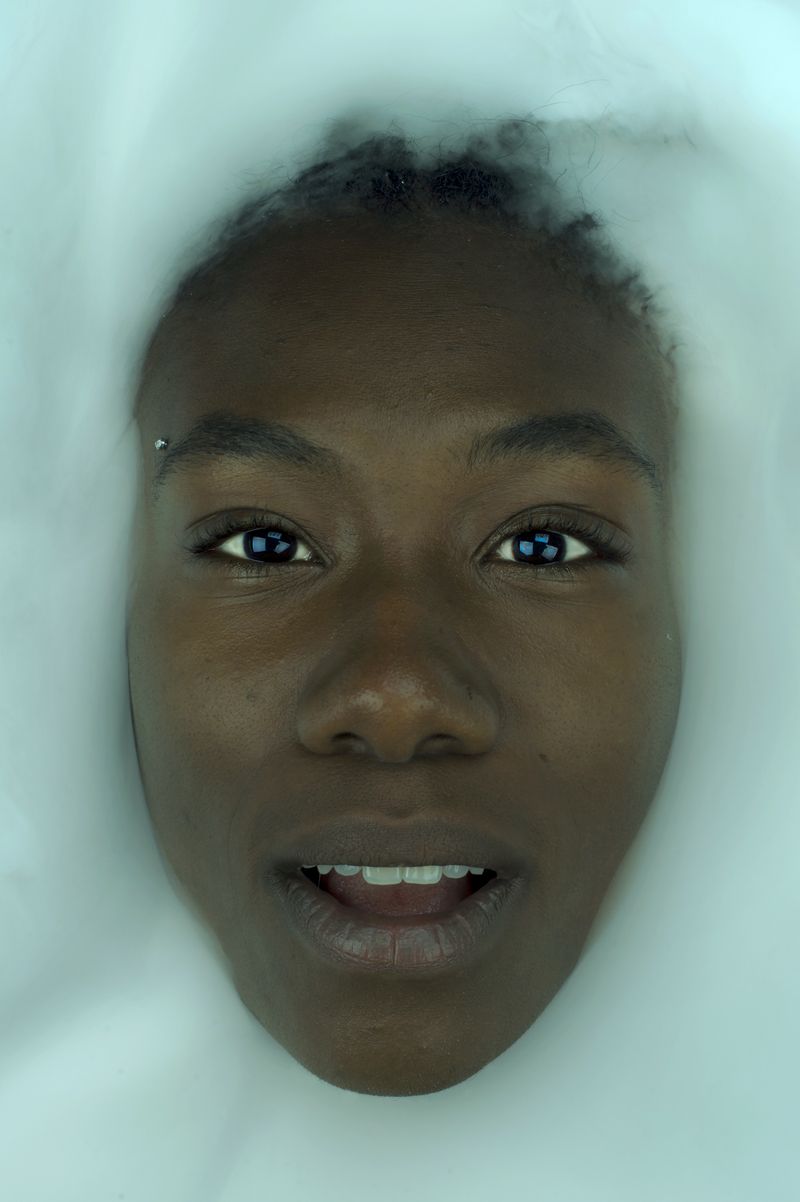 © Celante - Image from the Women in colors - (IMPERMANENT MASKS) photography project
