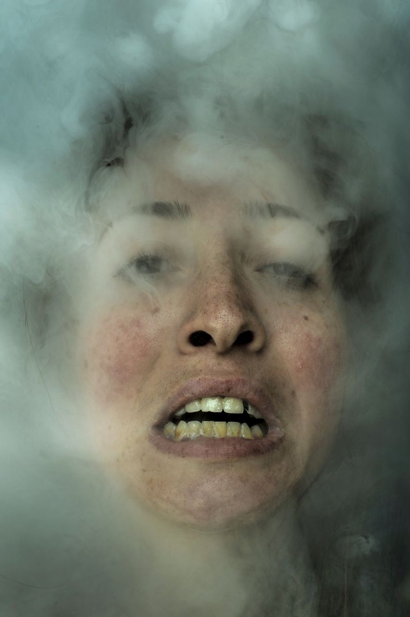 © Celante - Image from the Women in colors - (IMPERMANENT MASKS) photography project