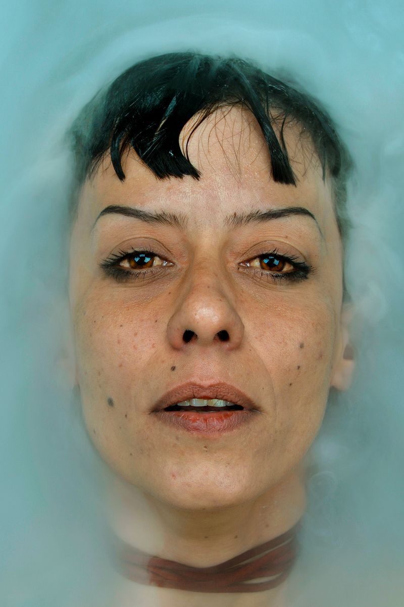 © Celante - Image from the Women in colors - (IMPERMANENT MASKS) photography project