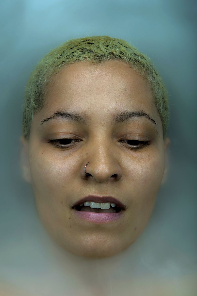 © Celante - Image from the Women in colors - (IMPERMANENT MASKS) photography project