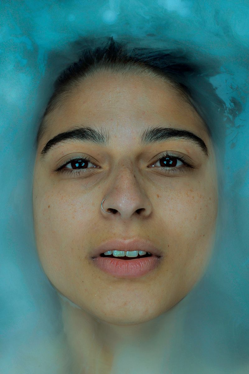 © Celante - Image from the Women in colors - (IMPERMANENT MASKS) photography project