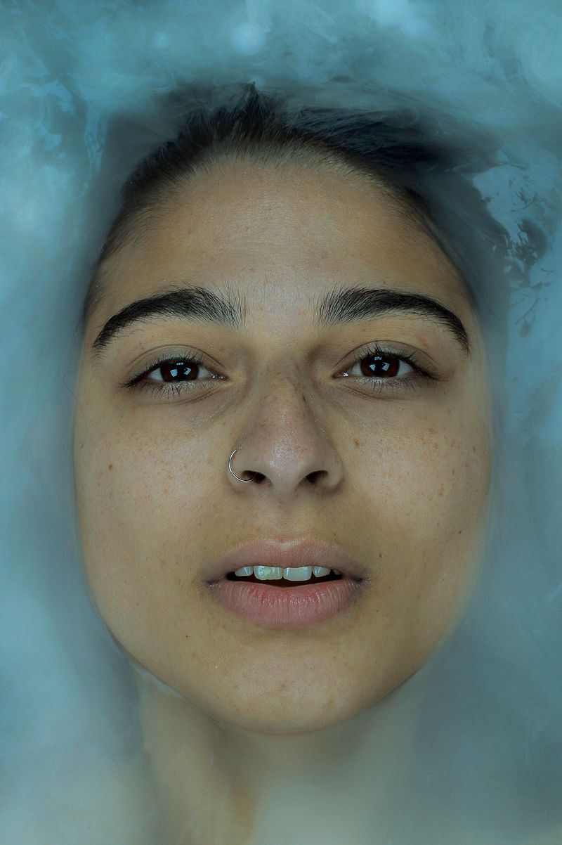 © Celante - Image from the Women in colors - (IMPERMANENT MASKS) photography project