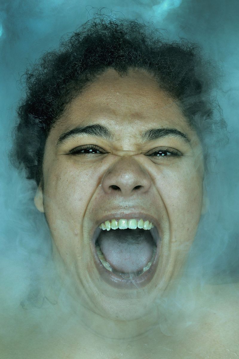 © Celante - Image from the Women in colors - (IMPERMANENT MASKS) photography project