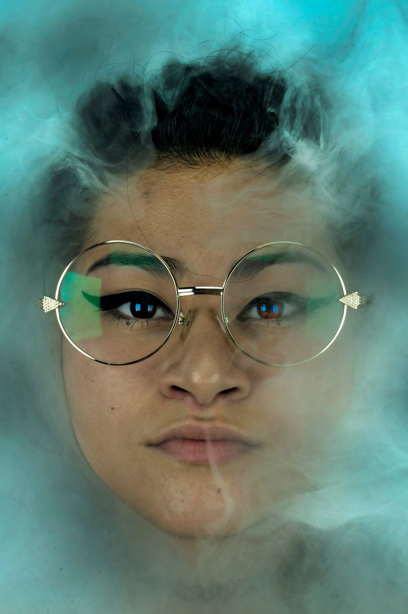 © Celante - Image from the Women in colors - (IMPERMANENT MASKS) photography project