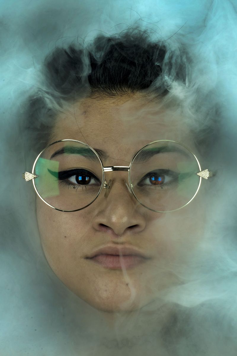 © Celante - Image from the Women in colors - (IMPERMANENT MASKS) photography project