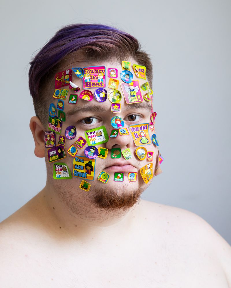 © Jesse Egner - Untitled, from "Disidentifications" series, 2018, C-Print, 30" x 24"