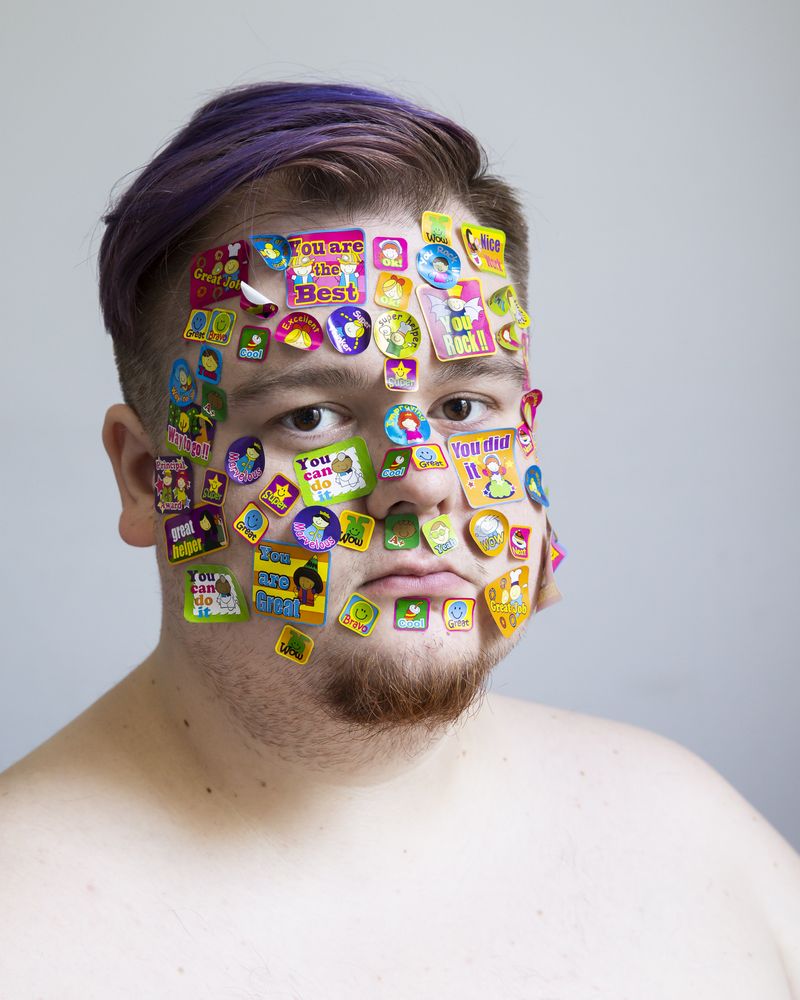 © Jesse Egner - Untitled, from "Disidentifications" series, C-Print, 24"x30"