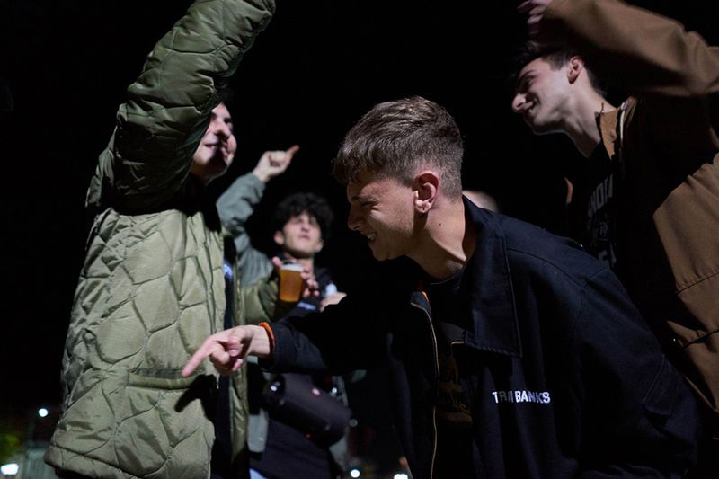 © Danilo Garcia Di Meo - these guys are represented by rap music, many of them practice it when they see each other all together doing freestyle.