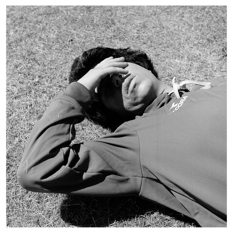 © Chris Hoare - Meditating, Gold Coast.