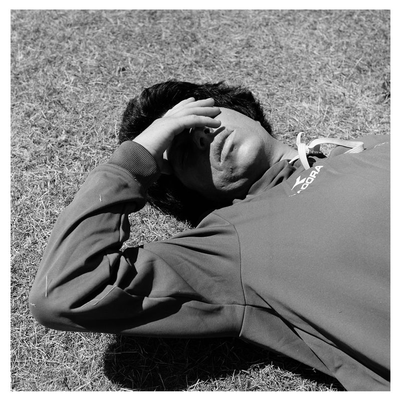 © Chris Hoare - Meditating, Gold Coast.