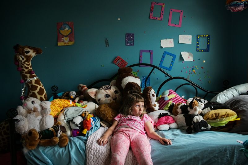 © Fulvio Bugani - Adi and the puppets - Adi loves puppets and dolls and sometimes she thinks to be one of them