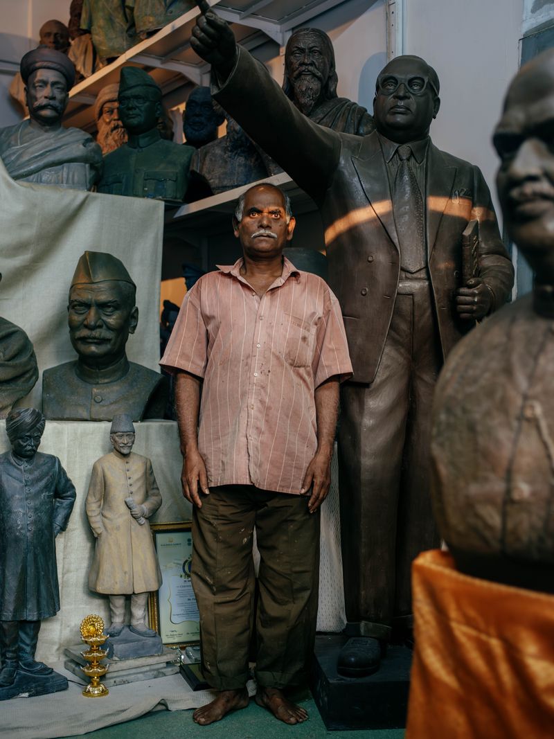 © Akshay Mahajan - The assistant to professional Sculptor