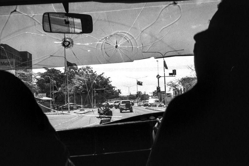 © Sean Davey - Cracked windscreen. (2025)