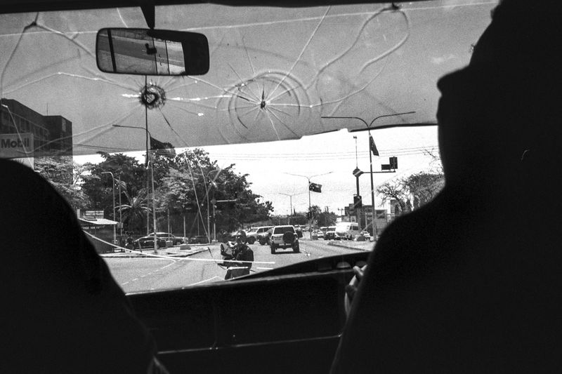 © Sean Davey - Cracked windscreen. (2025)