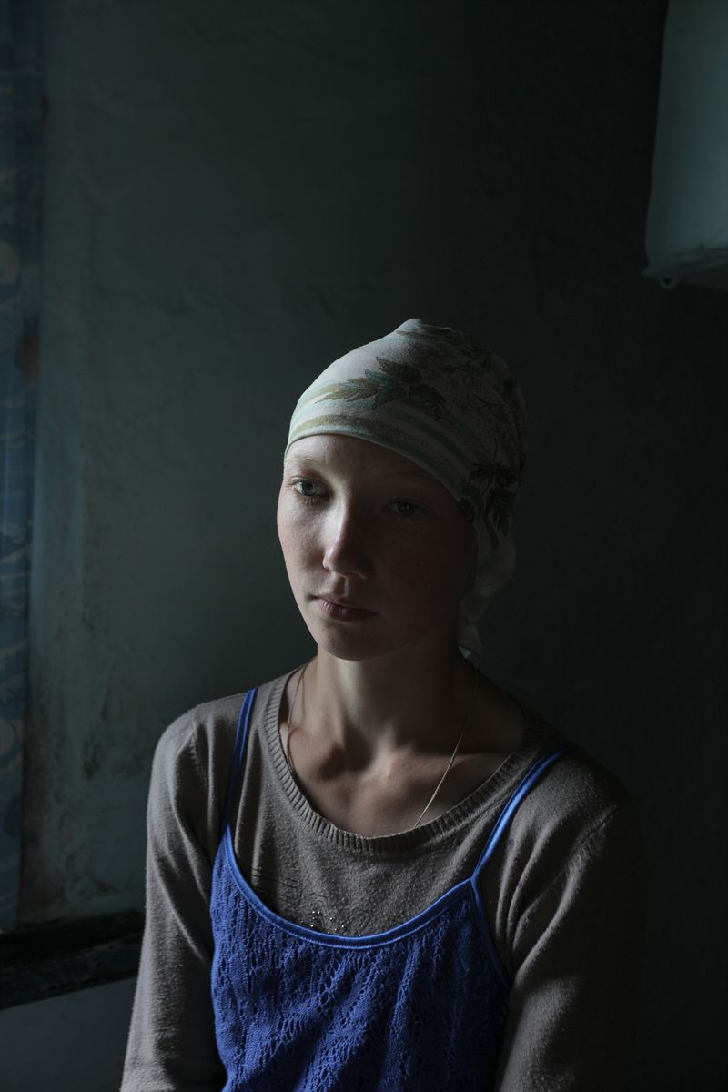 © NADEZHDA ARESHINA - Sasha is one of 10 children in an Old Ritualist family. Kuyacha village, Altay region, Russian Federation, 2021.