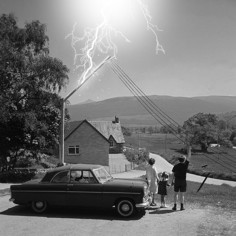 © Weronika Gesicka - Image from the Cliffhanger photography project