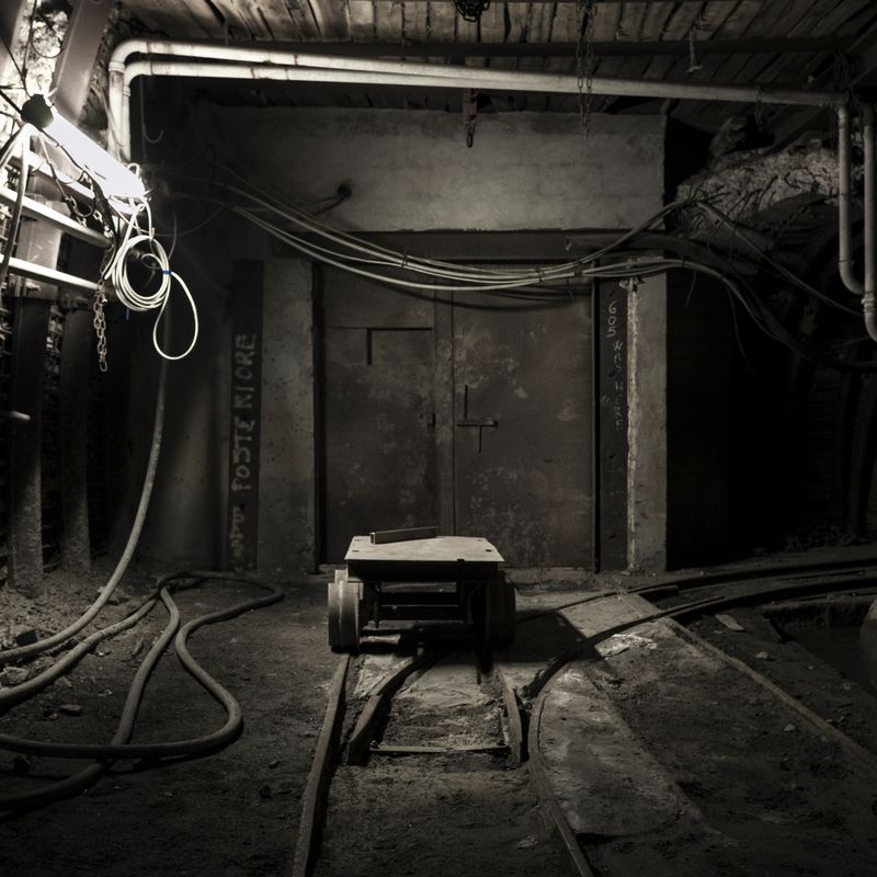 © Mattia Crocetti - Mine truck, Nuraxi Figus, Italy, 2018.