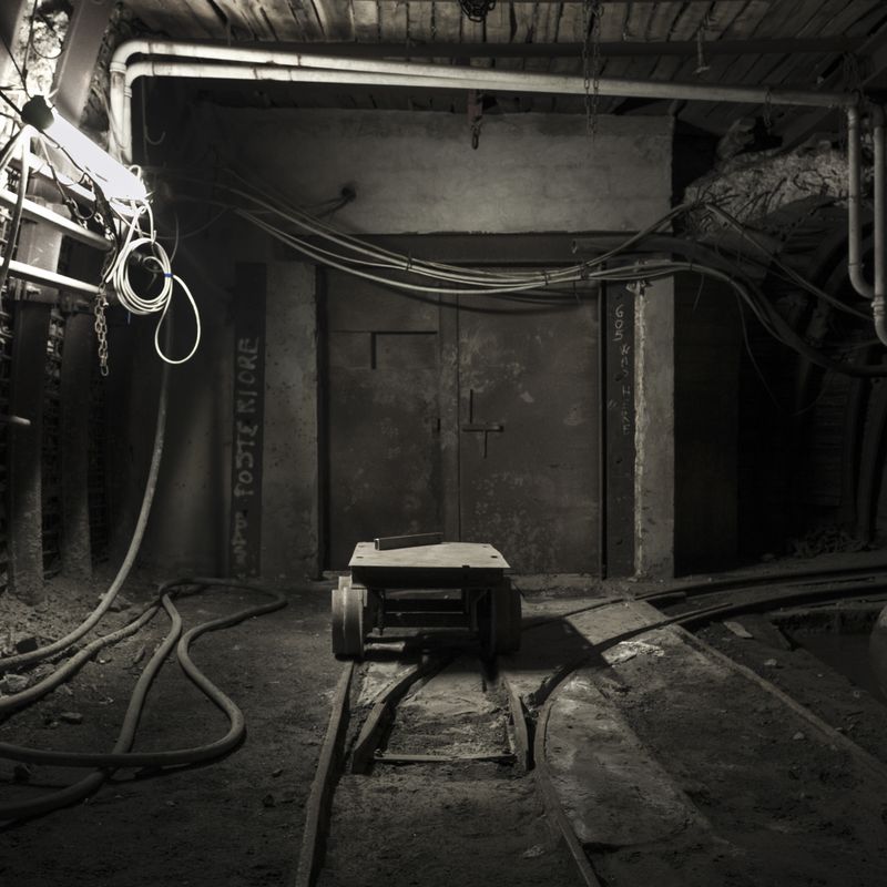 © Mattia Crocetti - Mine truck, Nuraxi Figus, Italy, 2018.