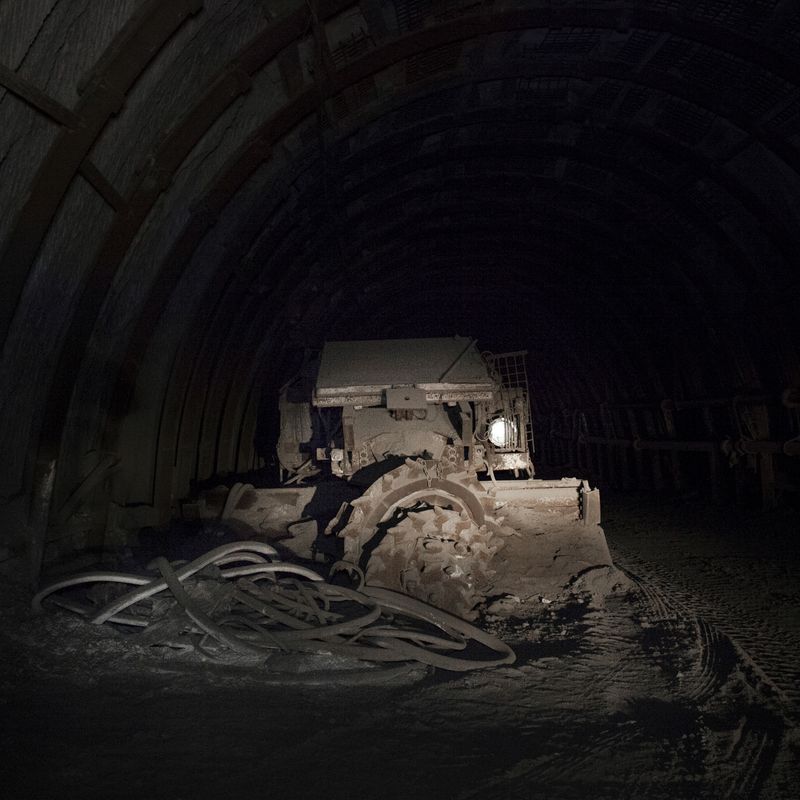 © Mattia Crocetti - Mine, Nuraxi Figus, Italy, 2018.