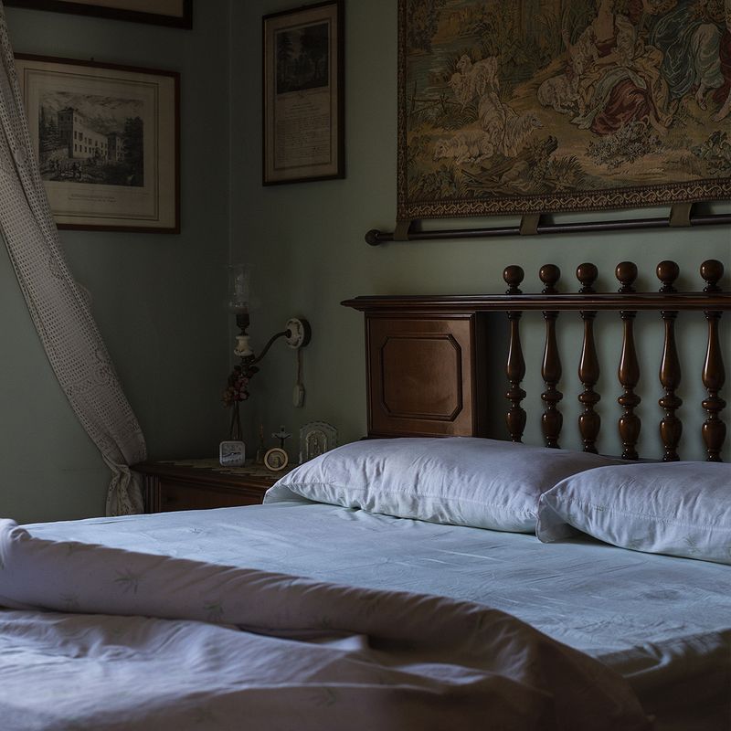 © Melissa Ianniello - The bedroom in which Gianni Reinetti assisted his partner Franco until his death (Turin – Piedmont).