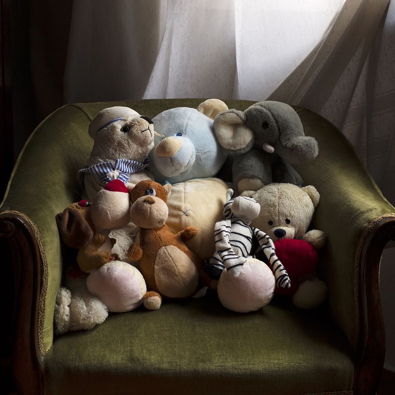 © Melissa Ianniello - The teddies that Maria Laura Annibali and Lidia Merlo have given each other as presents over the years (Rome – Lazio).