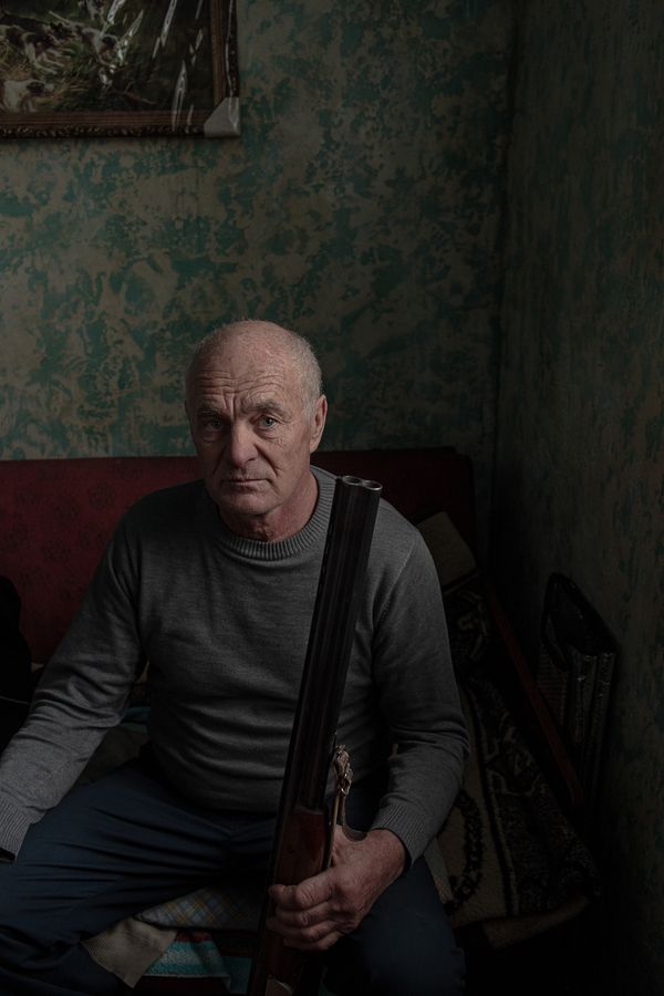 © Maurizio Gjivovich - Victor’s farm farmer / Moldovan live in border area 3km from Ukrainian border in Carahasani area