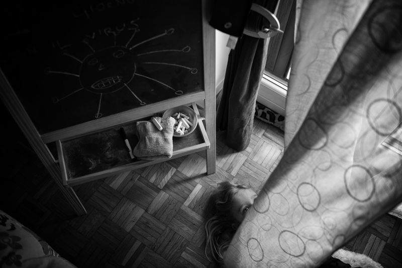 © Maurizio Gjivovich - Image from the the quarantine in their eyes photography project