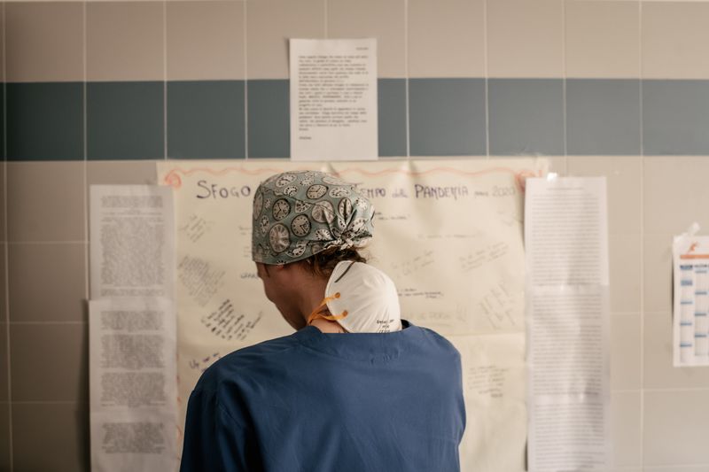 © Maurizio Gjivovich - Image from the youth against the COVID photography project