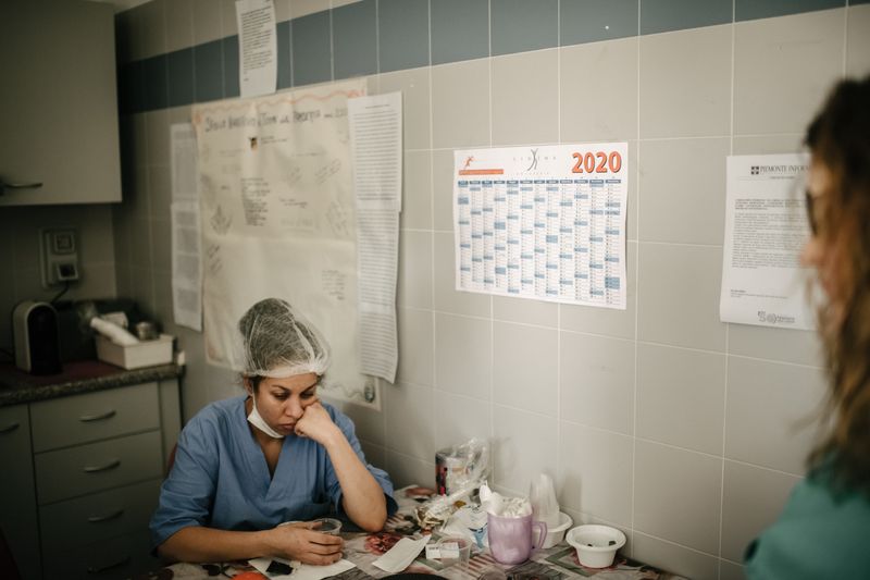 © Maurizio Gjivovich - Image from the youth against the COVID photography project