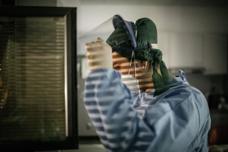 © Maurizio Gjivovich - Image from the youth against the COVID photography project