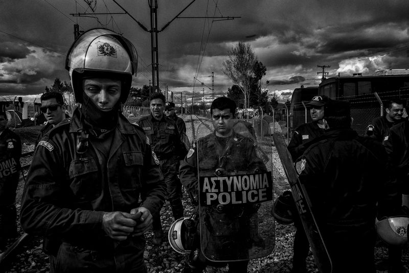 © Maurizio Gjivovich - Image from the Make Europe no border / Idomeni 2016 photography project