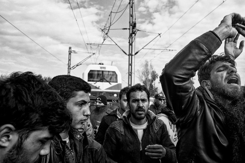 © Maurizio Gjivovich - Image from the Make Europe no border / Idomeni 2016 photography project