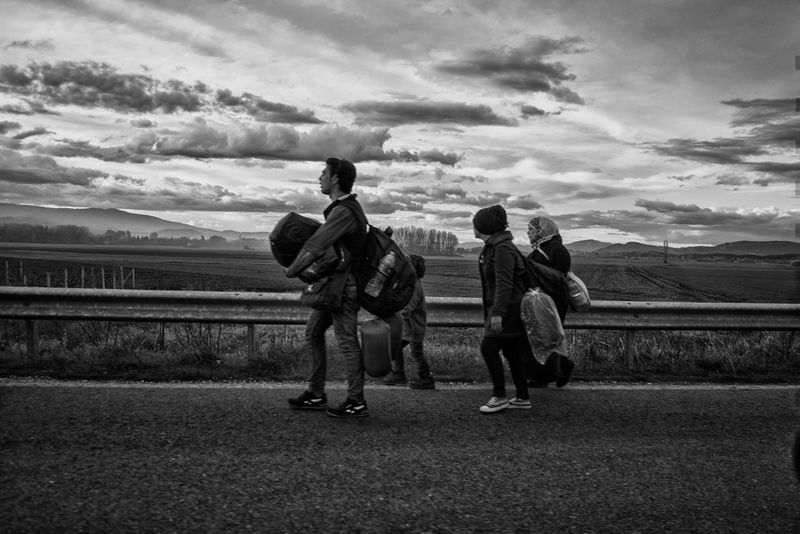 © Maurizio Gjivovich - Image from the Make Europe no border / Idomeni 2016 photography project
