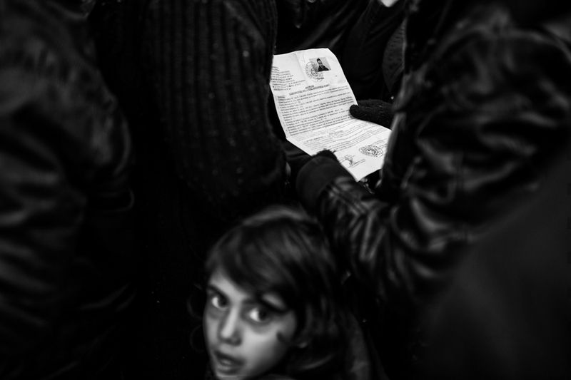 © Maurizio Gjivovich - Image from the Make Europe no border / Idomeni 2016 photography project