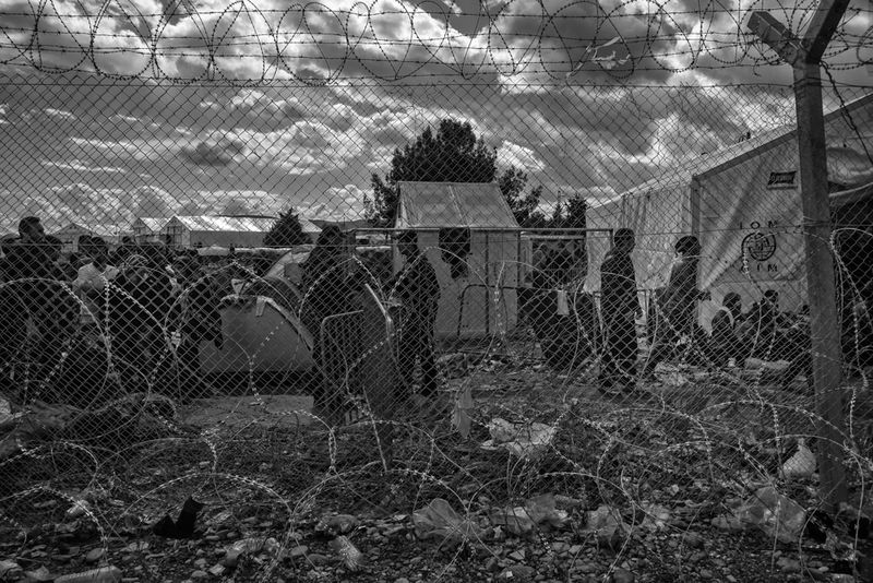© Maurizio Gjivovich - Image from the Make Europe no border / Idomeni 2016 photography project