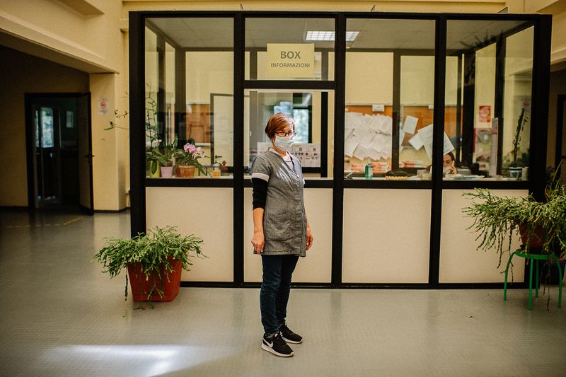 © Maurizio Gjivovich - Image from the Italian school on lockdown photography project