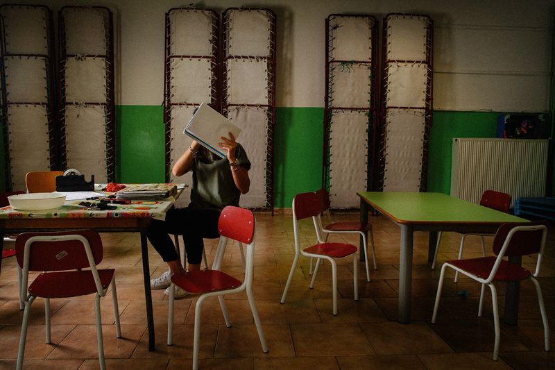 © Maurizio Gjivovich - Image from the Italian school on lockdown photography project